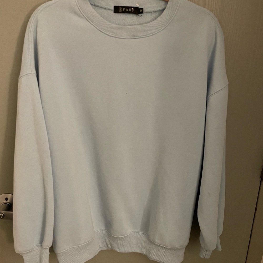 Light blue crewneck!